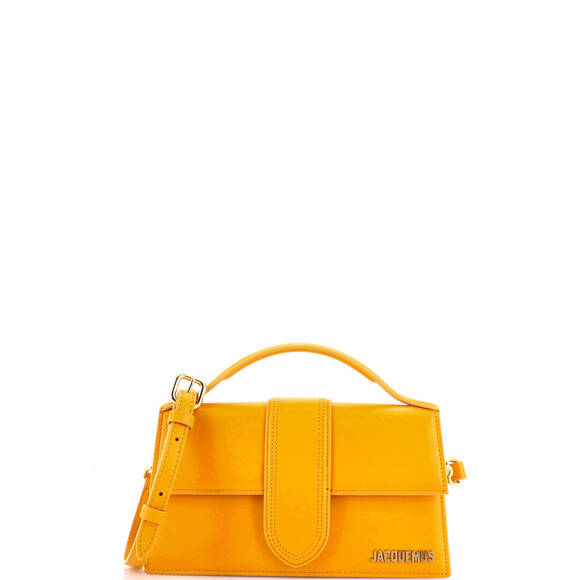 Jacquemus Handbags - Jacquemus Le Grand Bambino Flap Bag Leather